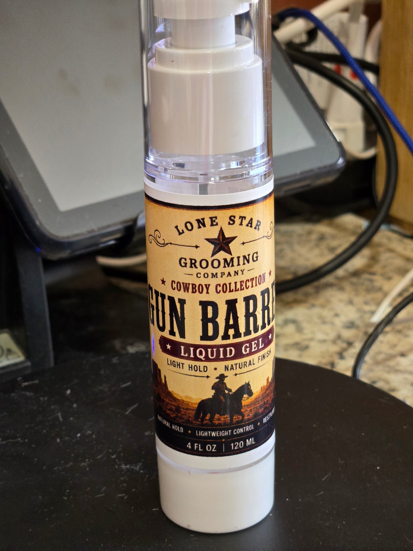 Gun Barrel Liquid Hair Gel