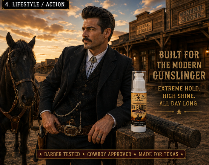 Gun Barrel Liquid Hair Gel