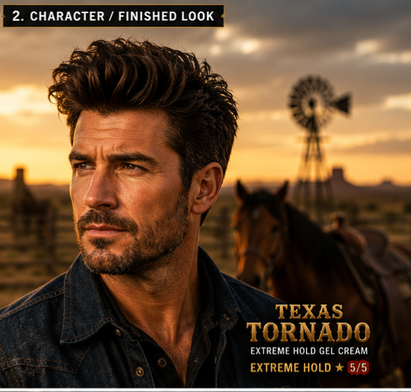 Cowboy TEXAS TORNADO