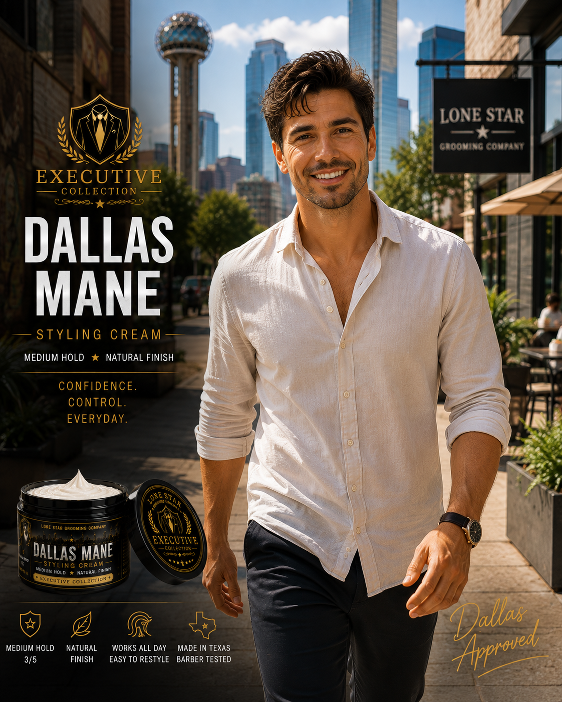 Dallas Mane Styling Cream