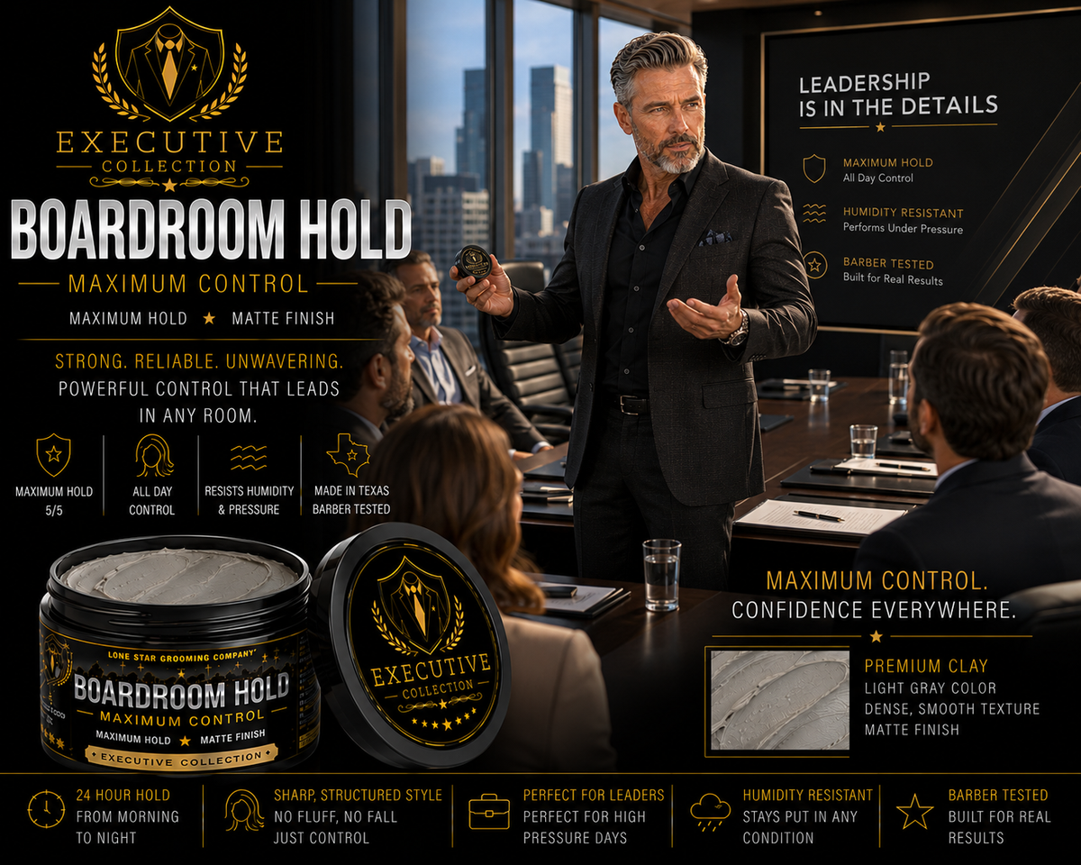Boardroom Hold          Maximum Hold Styling Clay