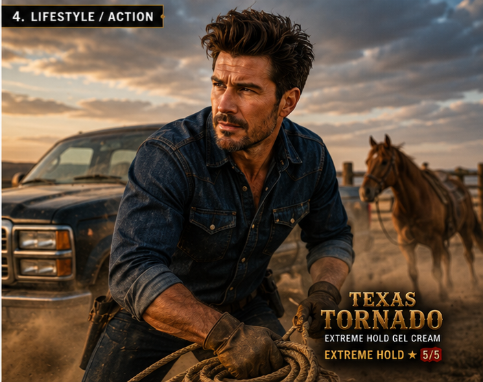Cowboy TEXAS TORNADO