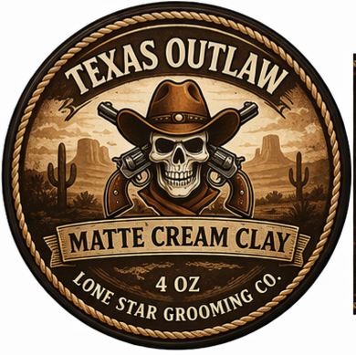Cowboy TEXAS OUTLAW MATTE CREAM CLAY