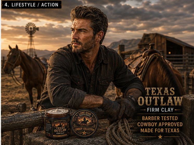 Cowboy TEXAS OUTLAW Firm CLAY