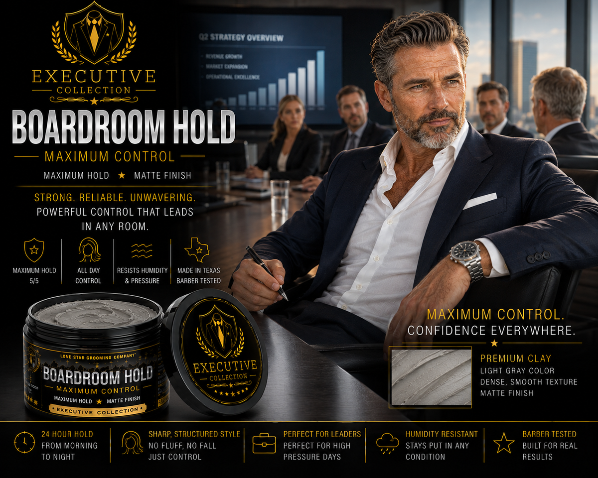 Boardroom Hold          Maximum Hold Styling Clay