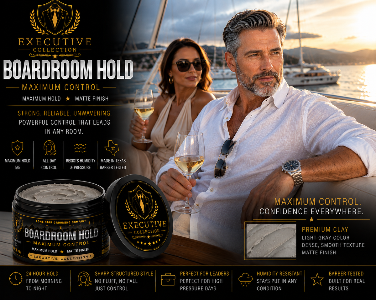 Boardroom Hold          Maximum Hold Styling Clay